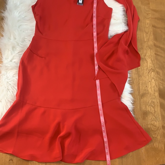 The Limited Sophie Theallet red dress with sash 10 - Picture 7 of 13